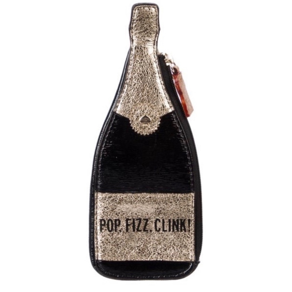 Kate Spade Champagne Bottle Coin Purse
